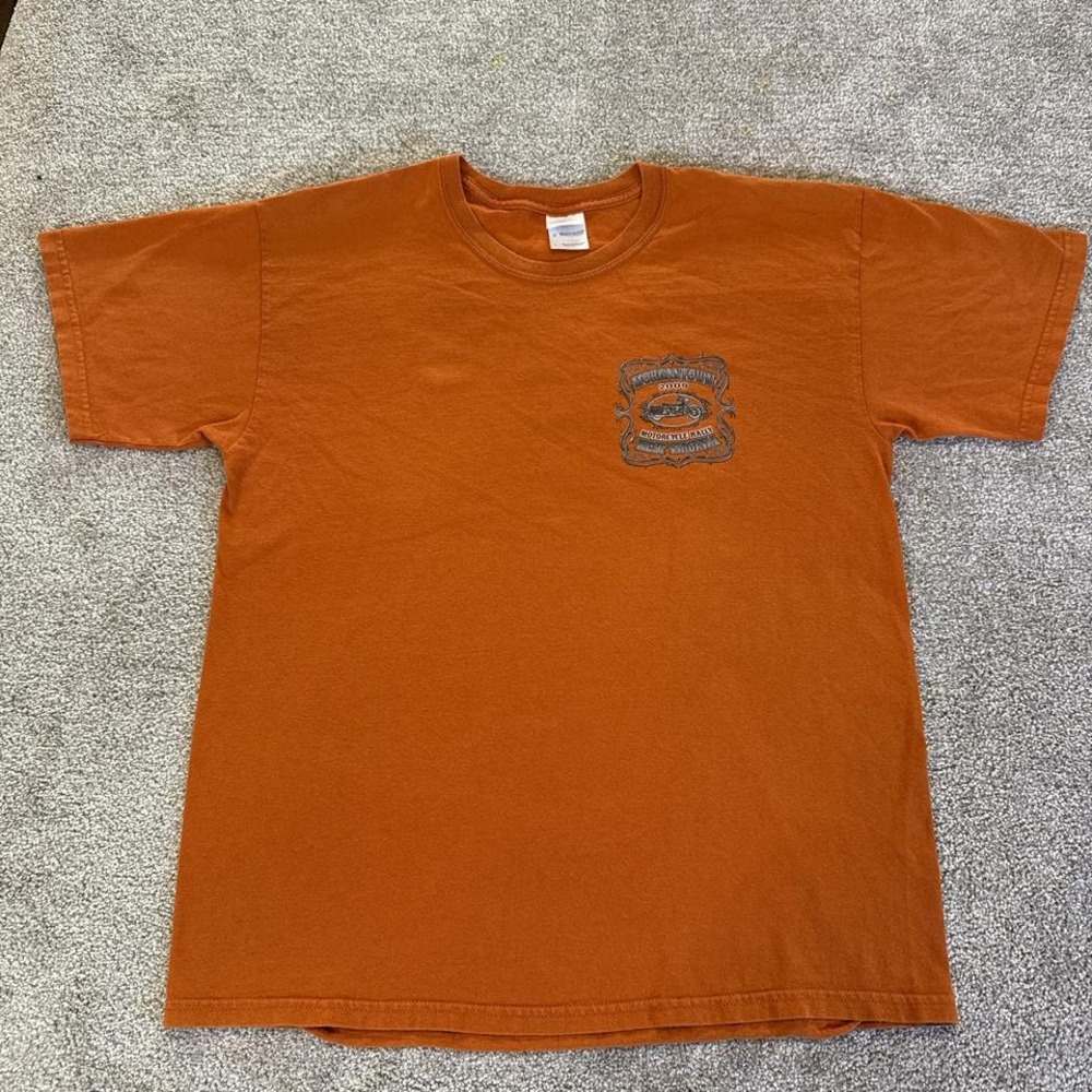 Morgantown 2009 Motorcycle Rally T-Shirt Large West Virginia Biker Event Tee